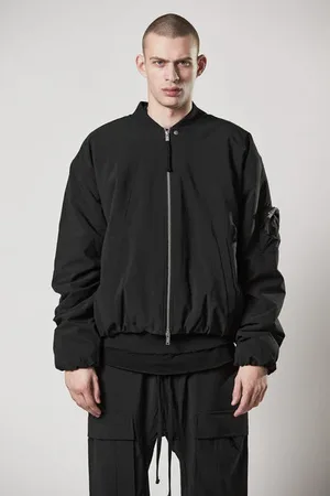 THOM KROM M Sj 654 Padded Bomber Jacket - Small