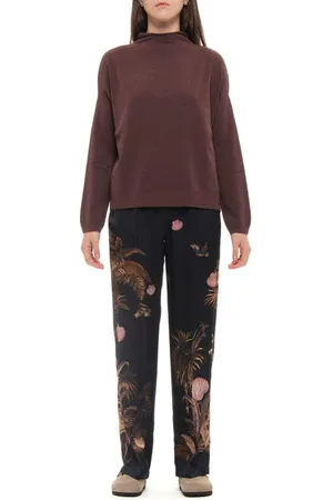 TRANSIT Sweater Woman Cfdtry11463 07 - Bordeaux | 2