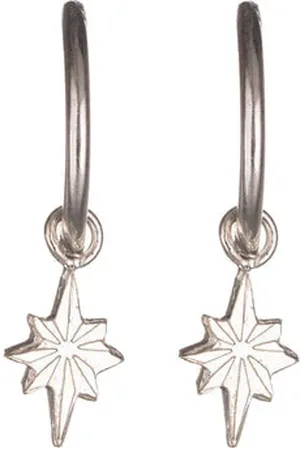 Amanda Coleman Star Hoop Earrings