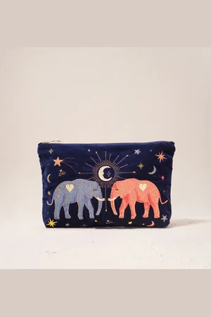 ELIZABETH SCARLETT Celestial Elephant Everyday Pouch
