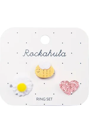Rockahula Bertie Bee Ring Set