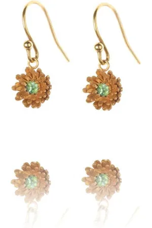Amanda Coleman Handmade Dahlia Drop Earrings