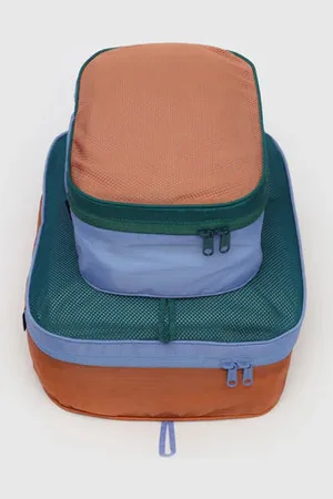 Baggu Mesh Canyon Packing Cube Case Set Of 2