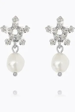 Caroline Svedbom - Emmy Earrings - Rhodium - Os