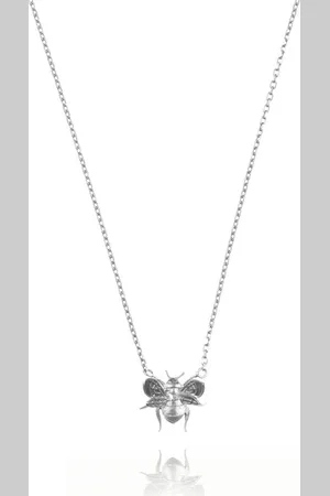 Amanda Coleman Bee Necklace In Sterling