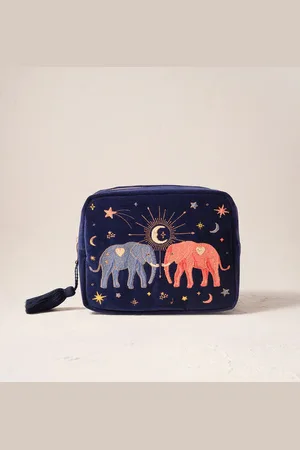 ELIZABETH SCARLETT Celestial Elephant Wash Bag