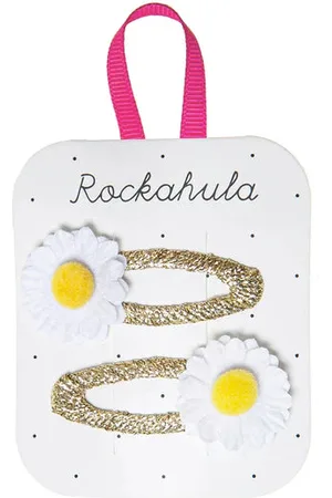 Rockahula Daisy Pom Pom Hair Clips