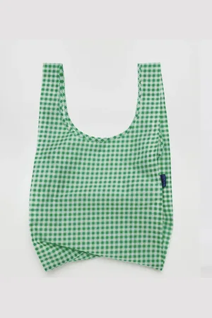 Baggu Standard Bag - Green Gingham