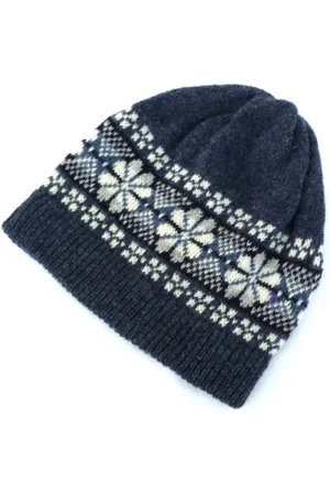 Elaine Ward Heather Fairisle Hat