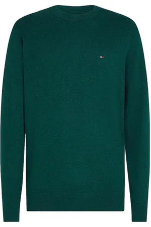 Tommy Hilfiger Sweater Man Mw0mw28046 Mrc - Verde Xl