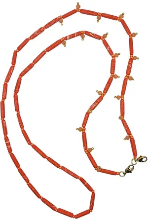 Narratives The Agency Beaded & Brass Charm Glasses Chain