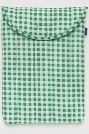 Baggu Puffy Laptop Sleeve 16" - Gingham