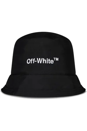 OFF-WHITE Bookish Logo Bucket Hat - One Size