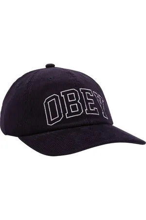 Obey Casquette En Velours Verte