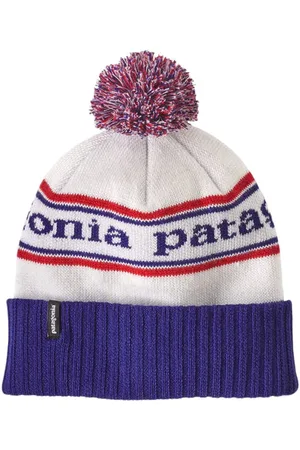 Patagonia Powder Town Beanie Park Stripe: Viking - One Size