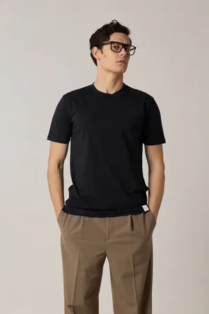 Daniele Fiesoli Italian Cotton Round Neck T-shirt - Medium