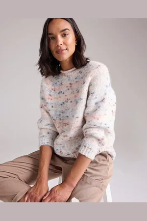 Cape Cove Wander Space Dye Jumper - Natural | m