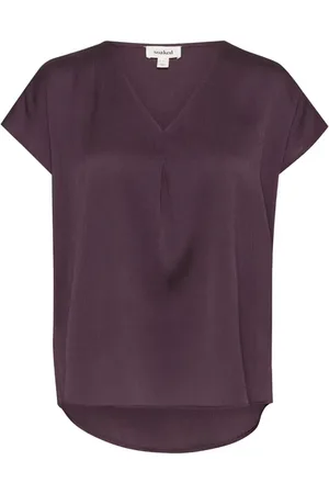 Soaked in Luxury Slioana Marija Fudge Sleeveles Blouse - Xs