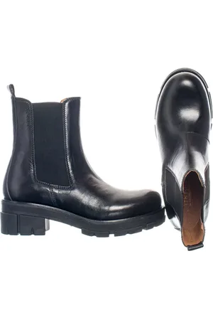 Ten Points Leder-chelsea-boots, Uni, Cecilia - Braun / 36