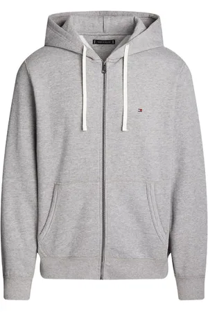 Tommy Hilfiger Hoodie Man Mw0mw37234 P91 - Grigio / S
