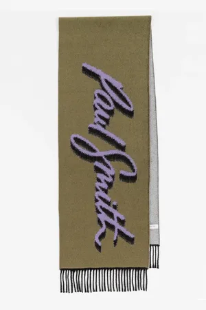 Paul Smith Script Colourblock Scarf Col: 63 , Size: Os - Os