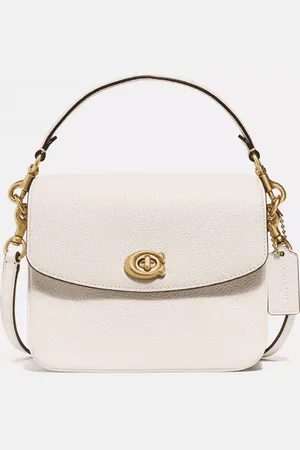 Coach Cassie 19 Leather Crossbody Bag Size: Os, Col: Chalk - Os