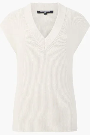 French Connection Nariko Rib Vest - L