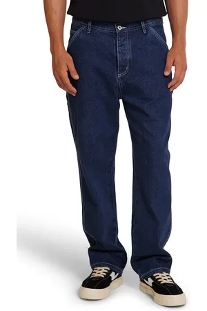 Deus Ex Machina Size 32 Dry Big Fella Denim Pants - Navy / 32