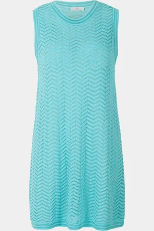 Riani Zig Zag Sleeveless Long Top 519 - 14
