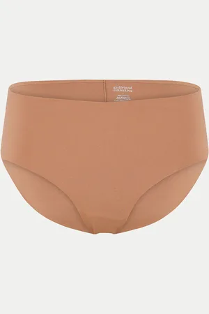 GIRLFRIEND COLLECTIVE M Espresso Bonded Sport Brief - Espresso / M
