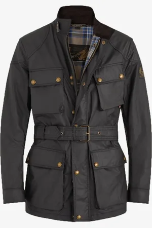 Belstaff Trialmaster Wax Belted Jacket - 38