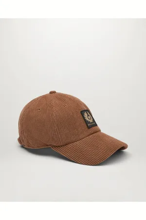 Belstaff Phoenix Corduroy Patch Cap Col: Clay , Size: Os - Os
