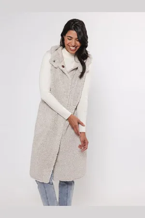Rino & Pelle Ginny Hooded Waistcoat Birch - Uk 6
