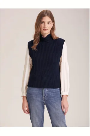 Cefinn Janice Cashmere Blend Sleeveless Jumper Size: M, Col: - L