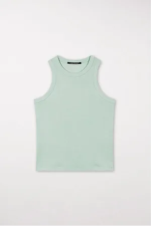 Luisa Cerano Crew Neck Vest Top Col: - 14