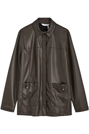 Max Mara Quantum Faux Leather Jacket Col: 003 - L