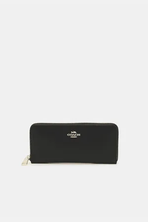 Coach Accordion Zip Polished Pebble Purse - Os