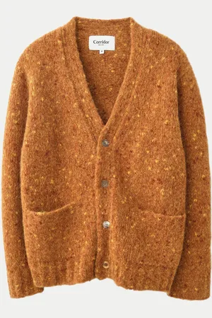 Corridor Extra Large Canta Cardigan - Brown / Xl