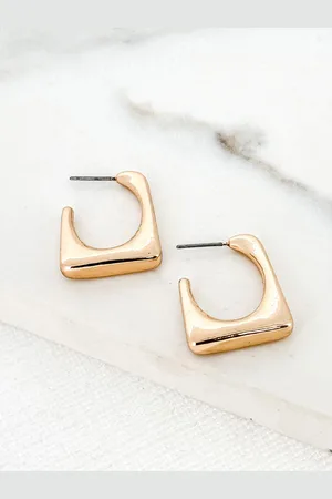 Envy Geometric Hoop Earrings