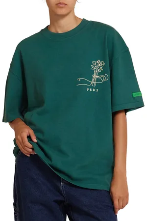 Deus Ex Machina Medium Green Forest Biorne Hauntology Tee - Green / M