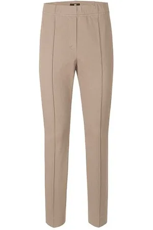 Riani Body Fit Pull-on Trousers Col: 843 Cafe , Size: 10 - 8