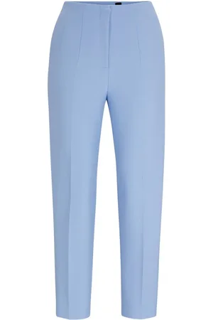 HUGO BOSS Tetisa Jersey Slim Fit Trousers Size: 8, Col: - 14