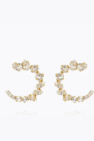 Caroline Svedbom Mini Angie Earrings Crystal