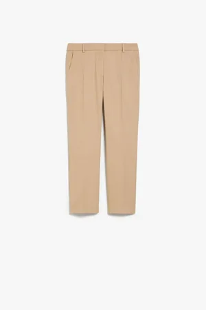 Max Mara Vite Slim Fit Cotton Trouser Col: - 10
