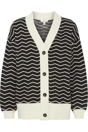 B YOUNG Byotari Zig Zag Cardigan - Uk 8
