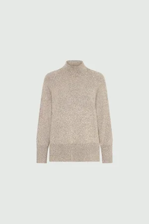 MARELLA Falange Funnel Neck Ribbed Hem Jumper Col: 012 , Size: S - S