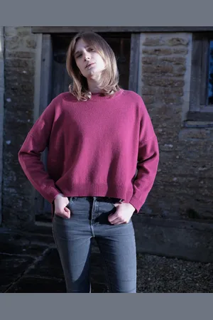 Bibico Layla Merino Boxy Jumper - Vegas - Small