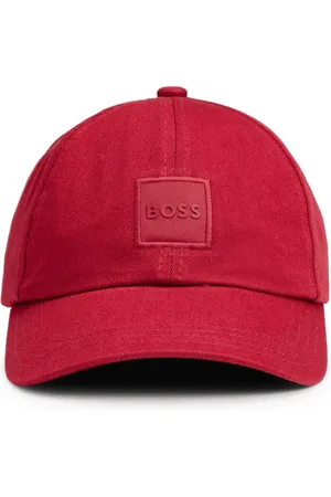HUGO BOSS Derrel Boss Logo Hat Col: 647 Red, Size: Os - Os