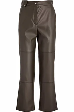 Max Mara Struzzo Faux Leather Trousers Col: 003 - M