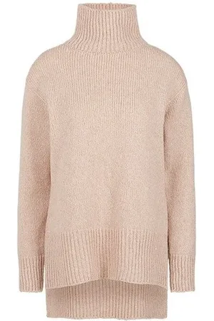 Riani Ribbed Turtleneck Jumper Col: 807 Smokey , Size: 16 - 12